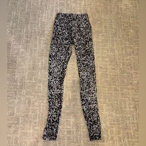Lululemon Athletica Black and White Leggings